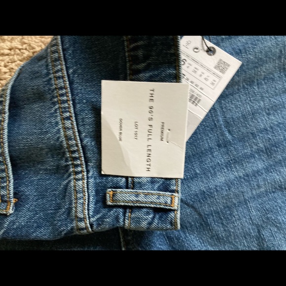 NWT ZARA the 90s full length jeans - Picture 3 of 3